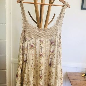 Magnolia Pearl Flower Cotton Dress